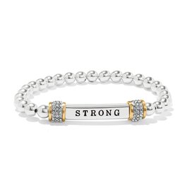Meridian Strong Two Tone Stretch Bracelet