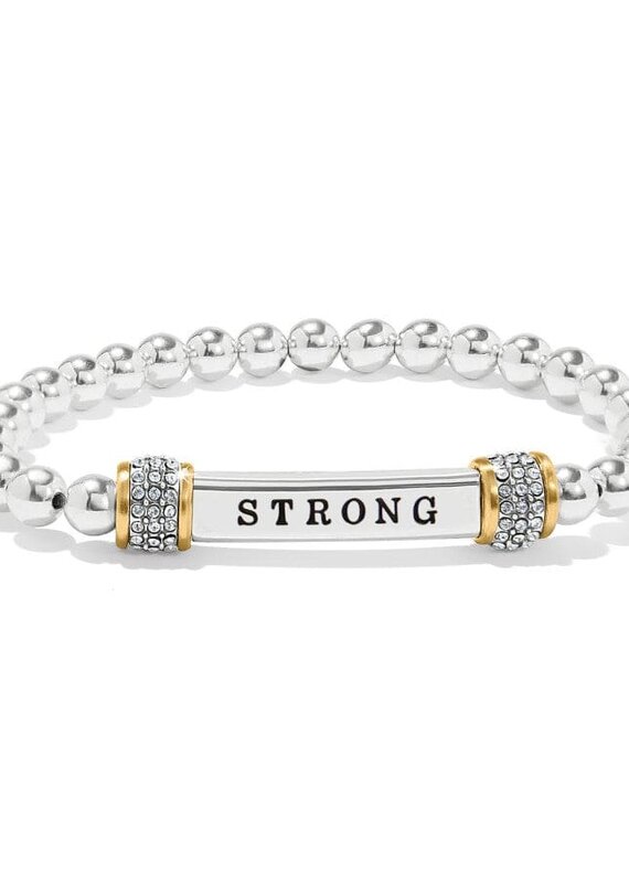 Meridian Strong Two Tone Stretch Bracelet