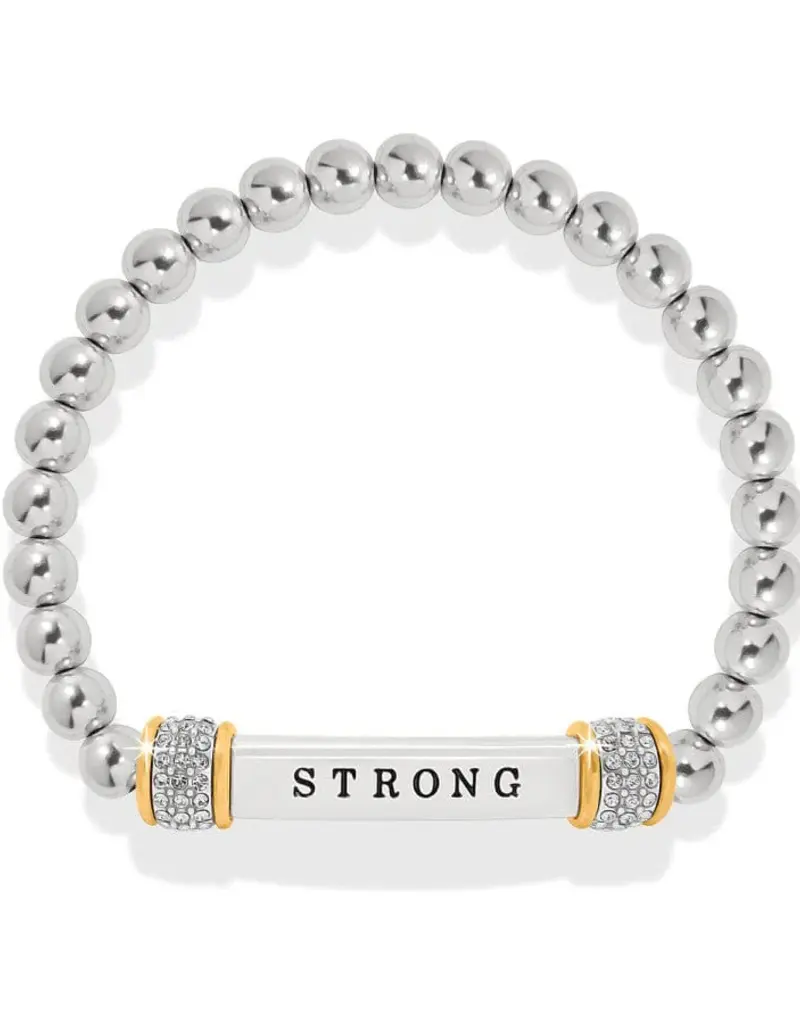 Meridian Strong Two Tone Stretch Bracelet
