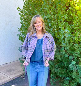 J.HOFFMAN'S Swing Jacket- Periwinkle