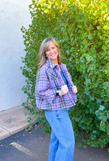 J.HOFFMAN'S Swing Jacket- Periwinkle