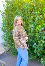 J.HOFFMAN'S Cecilie Quilted Jacket- Feline