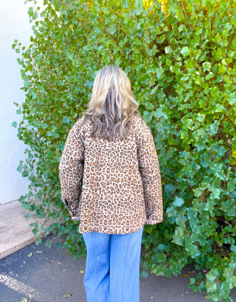 J.HOFFMAN'S Cecilie Quilted Jacket- Feline