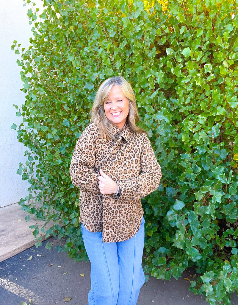 J.HOFFMAN'S Cecilie Quilted Jacket- Feline