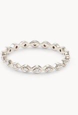 KENDRA SCOTT 0.15 ct Nicolette 14k White Gold Band Ring in White Diamond