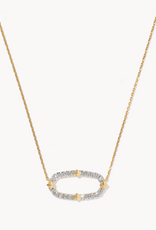 KENDRA SCOTT 0.26 ct Lab Grown White Diamond Astrid 14k Yellow Gold Short Pendant