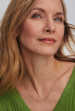 KENDRA SCOTT 0.3 ct Audrey 14k Yellow Gold Strand Necklace in White Diamond