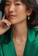 KENDRA SCOTT 0.3 ct Audrey 14k Yellow Gold Strand Necklace in White Diamond