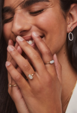 KENDRA SCOTT 2 ct Lab Grown White Diamond Custom Elisa Statement Ring in 14k Yellow Gold