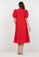 J.HOFFMAN'S Hampton Dress- Cardinal Red
