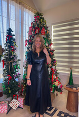 J.HOFFMAN'S Calden Maxi Dress- Black