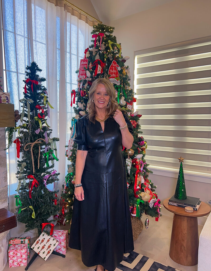 J.HOFFMAN'S Calden Maxi Dress- Black