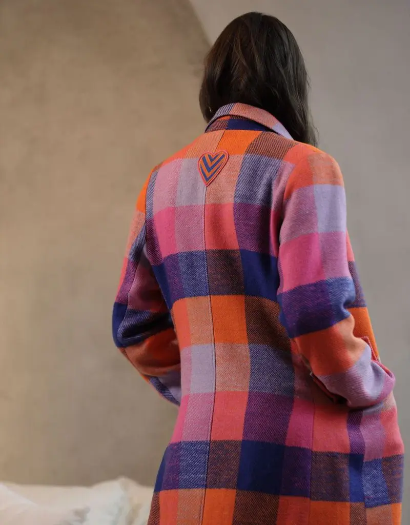 J.HOFFMAN'S Janice Coat- Crimson