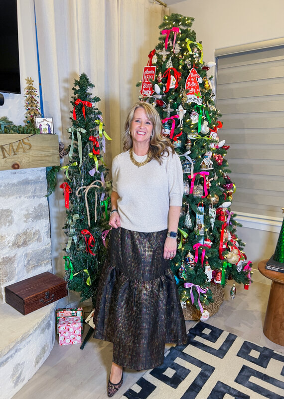 J.HOFFMAN'S Soie Sequin Sweater