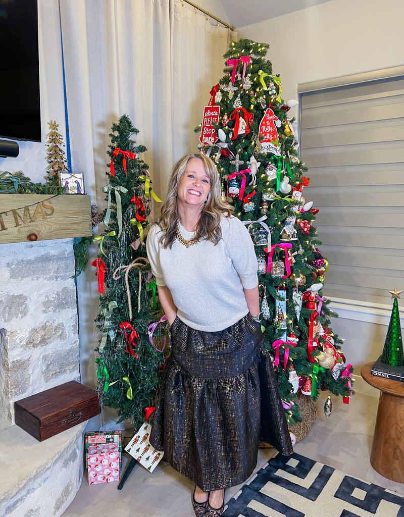 J.HOFFMAN'S Soie Sequin Sweater