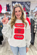 J.HOFFMAN'S **jhoff exclusive design** Tech Tickets Sweatshirt