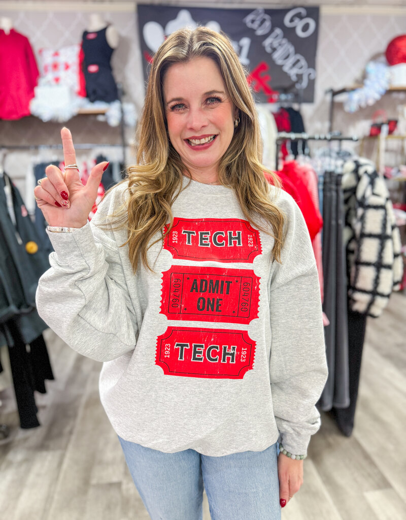 J.HOFFMAN'S **jhoff exclusive design** Tech Tickets Sweatshirt