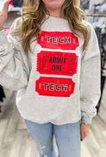 J.HOFFMAN'S **jhoff exclusive design** Tech Tickets Sweatshirt
