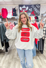 J.HOFFMAN'S **jhoff exclusive design** Tech Tickets Sweatshirt