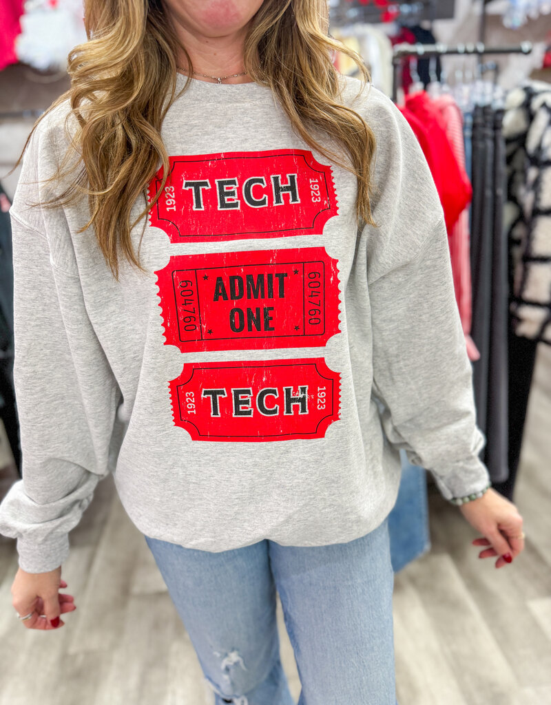 J.HOFFMAN'S **jhoff exclusive design** Tech Tickets Sweatshirt