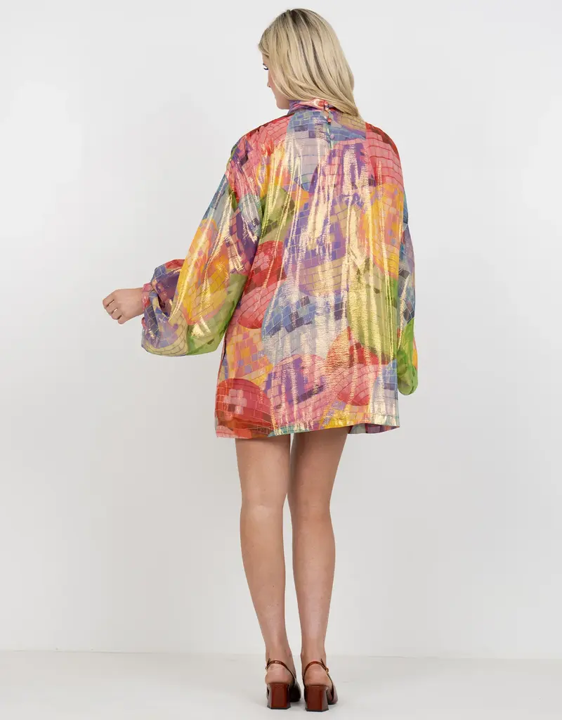 J.HOFFMAN'S Sasha Mini Dress- Disco