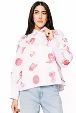 J.HOFFMAN'S Queen of Sparkles Disco Cowgirl Icon Top