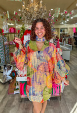 J.HOFFMAN'S Sasha Mini Dress- Disco