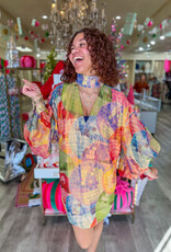 J.HOFFMAN'S Sasha Mini Dress- Disco