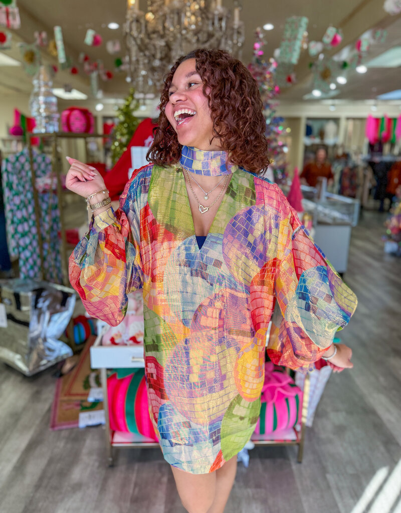 J.HOFFMAN'S Sasha Mini Dress- Disco