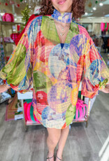 J.HOFFMAN'S Sasha Mini Dress- Disco