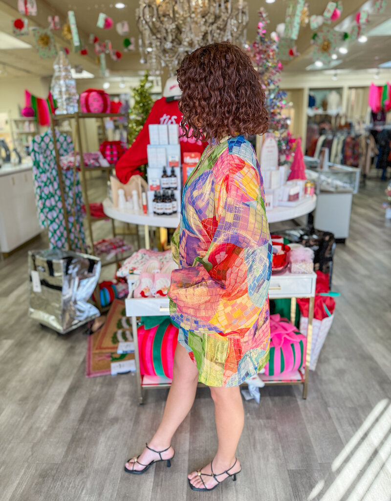 J.HOFFMAN'S Sasha Mini Dress- Disco