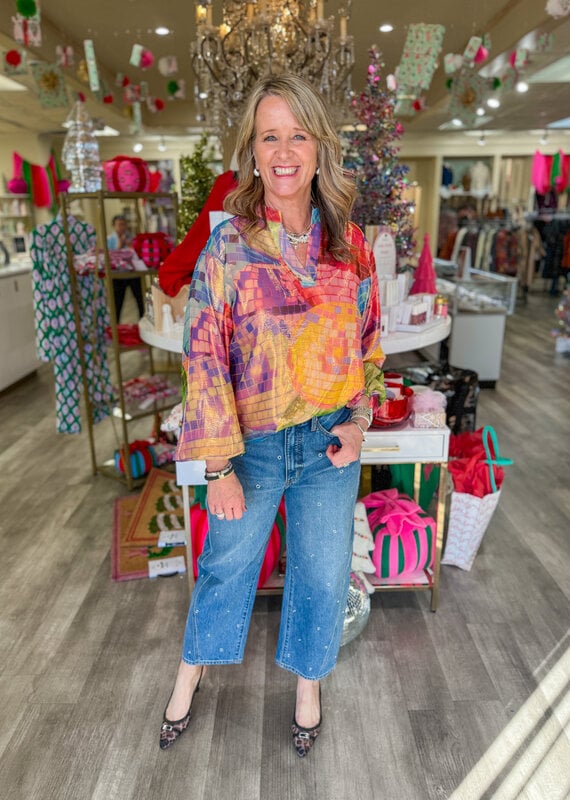 J.HOFFMAN'S Lolli Top- Disco