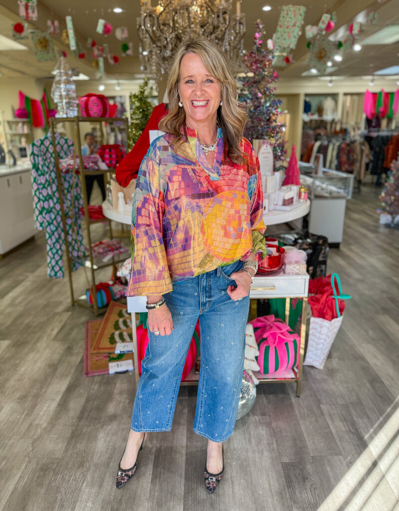 J.HOFFMAN'S Lolli Top- Disco