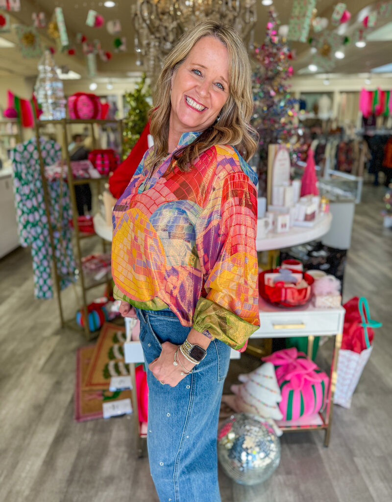 J.HOFFMAN'S Lolli Top- Disco