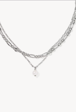 KENDRA SCOTT Ashton Multi Strand Necklace- Freshwater Pearl
