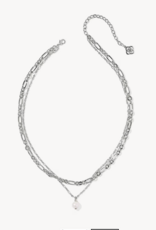 KENDRA SCOTT Ashton Multi Strand Necklace- Freshwater Pearl