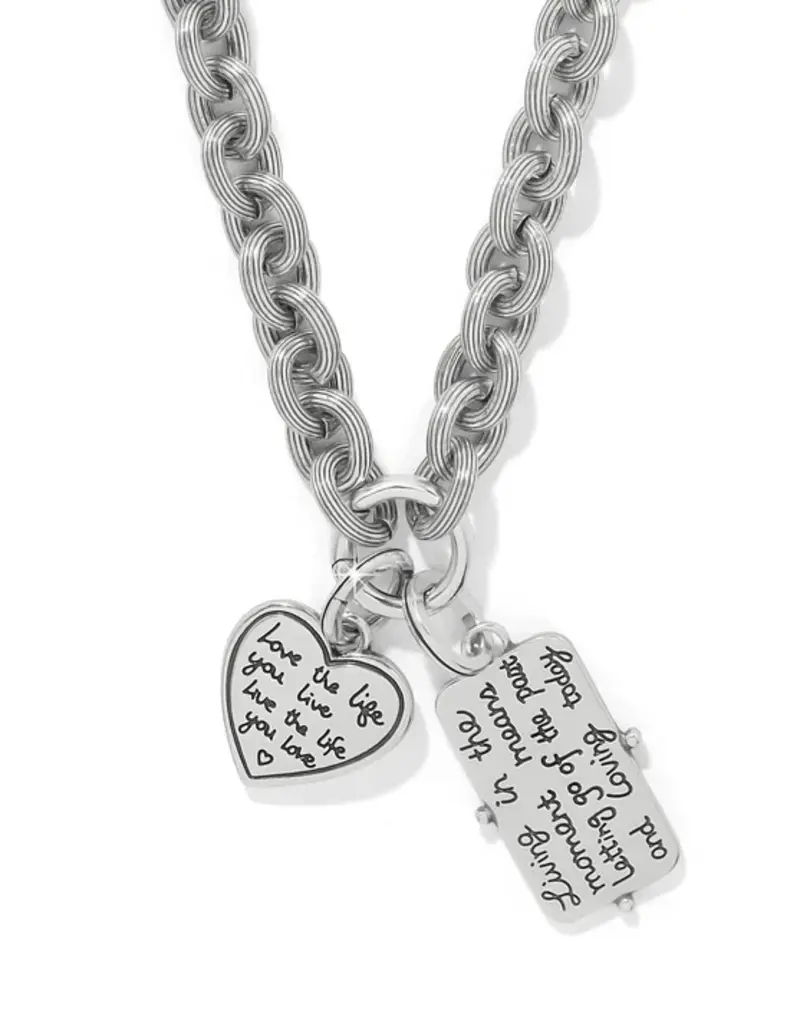 Token Lavish link Charm Necklace