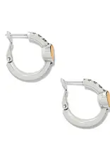 Mystery Of Love Heart Hoop Gold