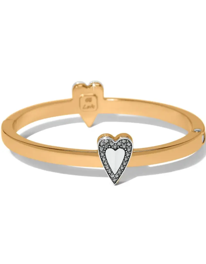 Love Messages Be Bold Hinged Bangle