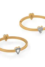 Love Messages Be Bold Hinged Bangle