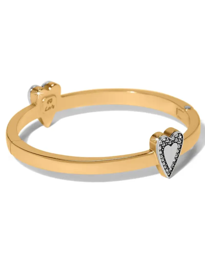 Love Messages Be Bold Hinged Bangle