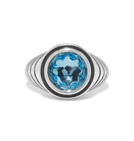 Meridian Aurora Ring in Aqua