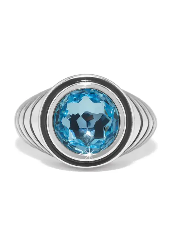 Meridian Aurora Ring in Aqua