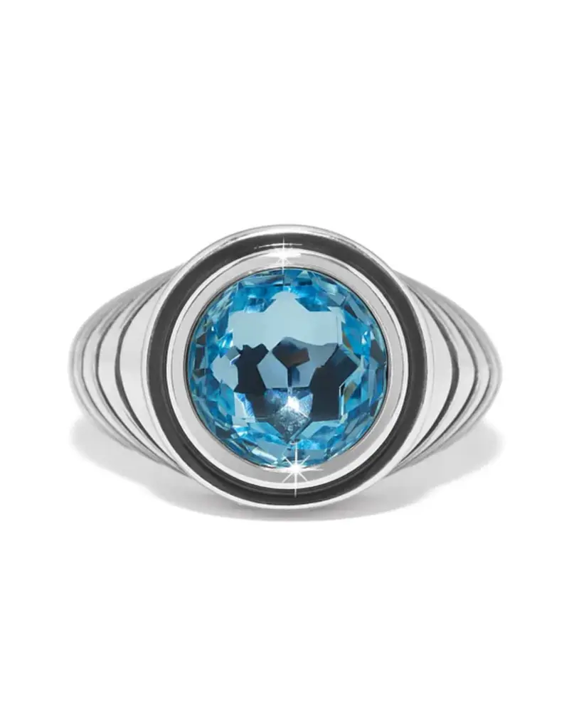 Meridian Aurora Ring in Aqua