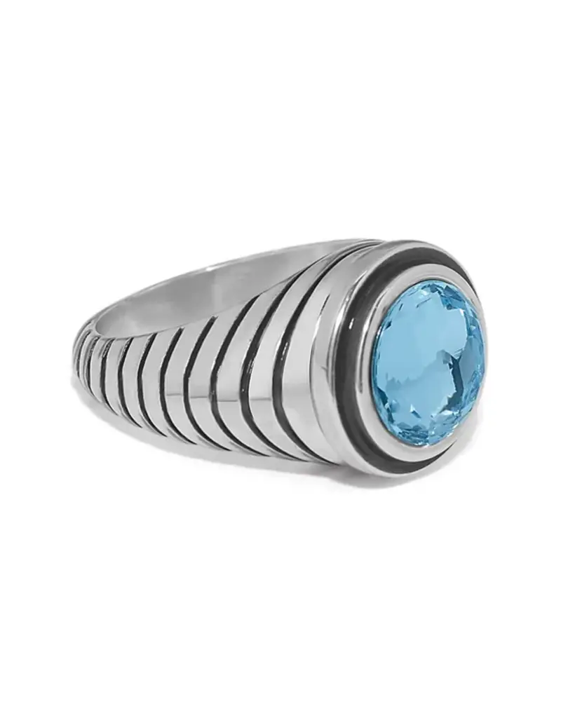 Meridian Aurora Ring in Aqua