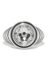 Meridian Aurora Ring in crystal