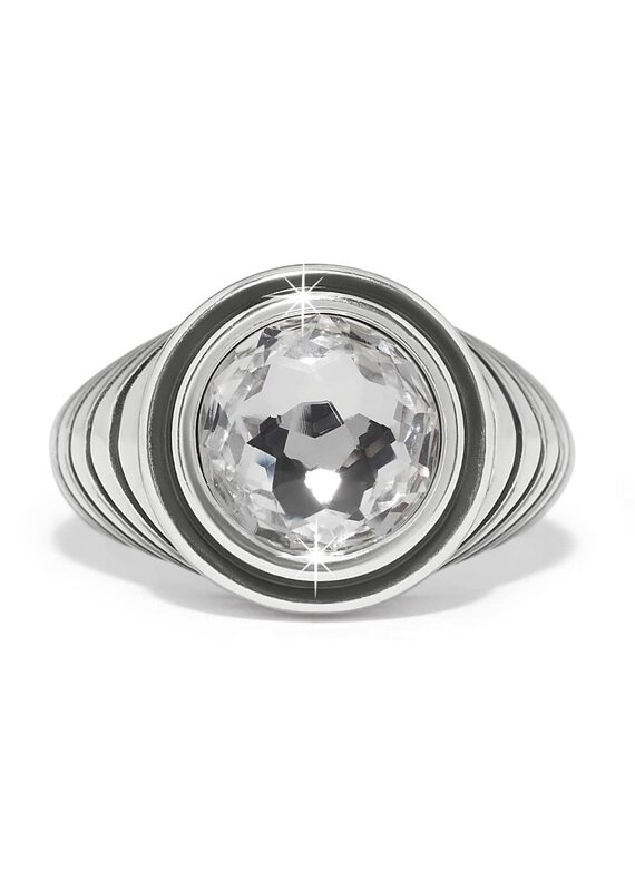 Meridian Aurora Ring in crystal