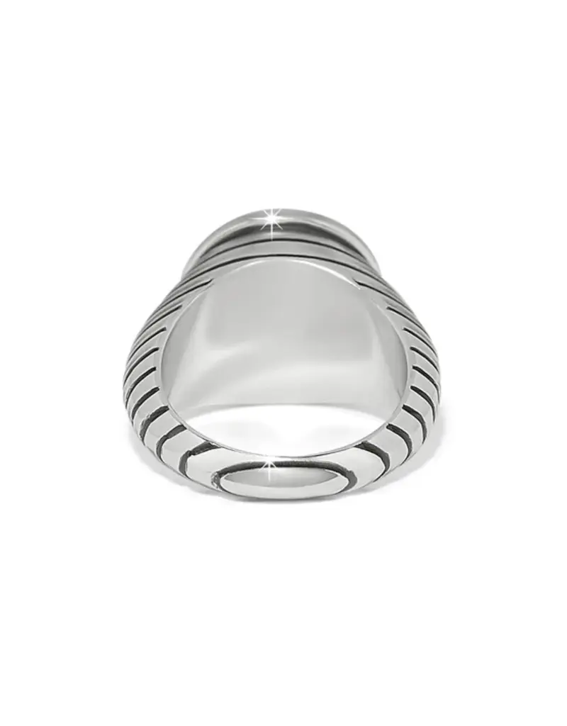 Meridian Aurora Ring in crystal