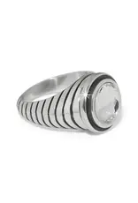 Meridian Aurora Ring in crystal