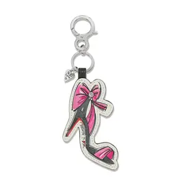 Cover Girl Shoe Handbag Fob